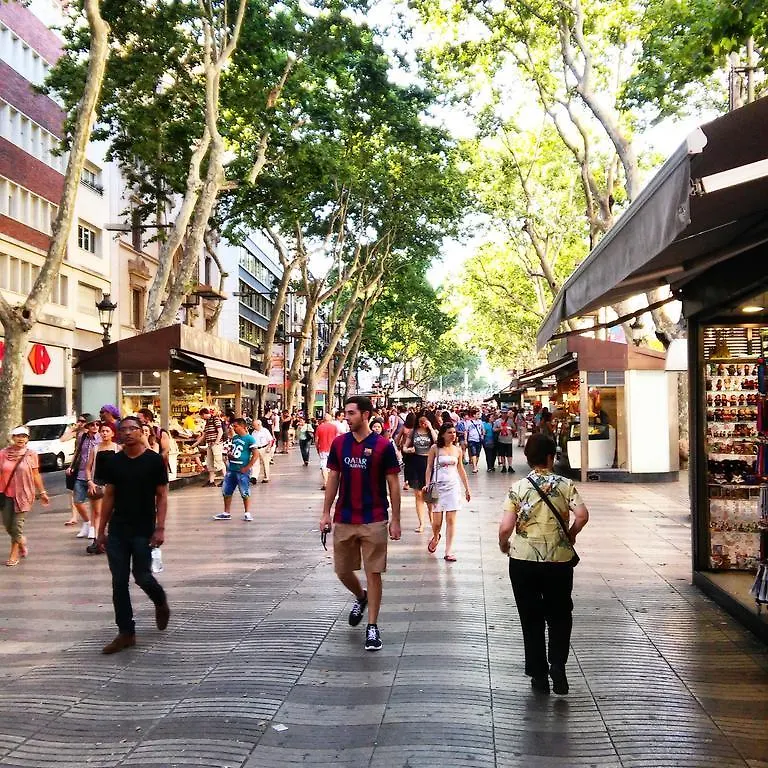 ** Vendégház Hostal Lesseps Barcelona Spanyolország