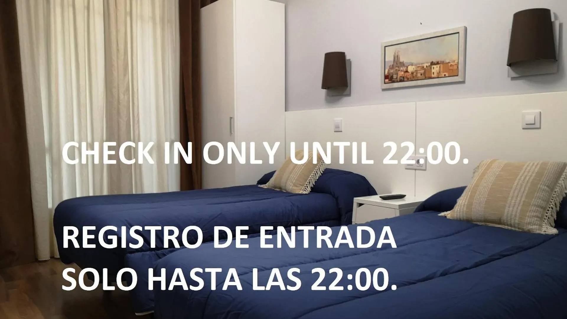 Hostal Lesseps location