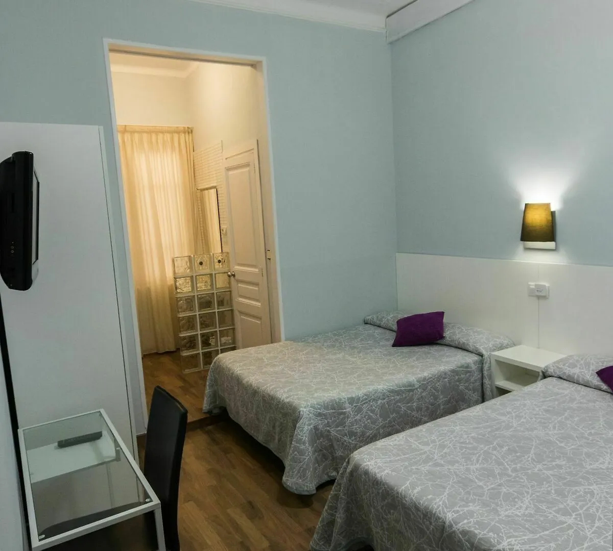 Hostal Lesseps Barcelona Spanyolország